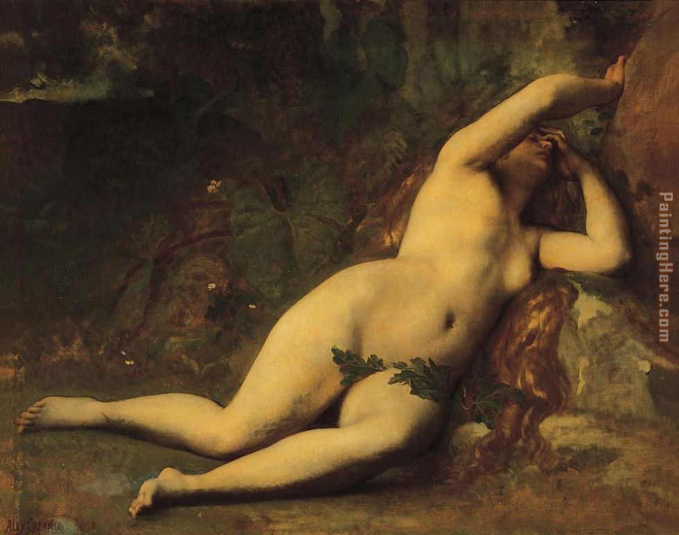Eve After the Fall painting - Alexandre Cabanel Eve After the Fall art painting